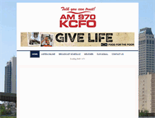 Tablet Screenshot of kcfo.com